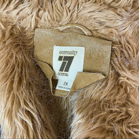 Vintage Seventy Seven 77 Coat with Faux Fur - Picture 5 of 7
